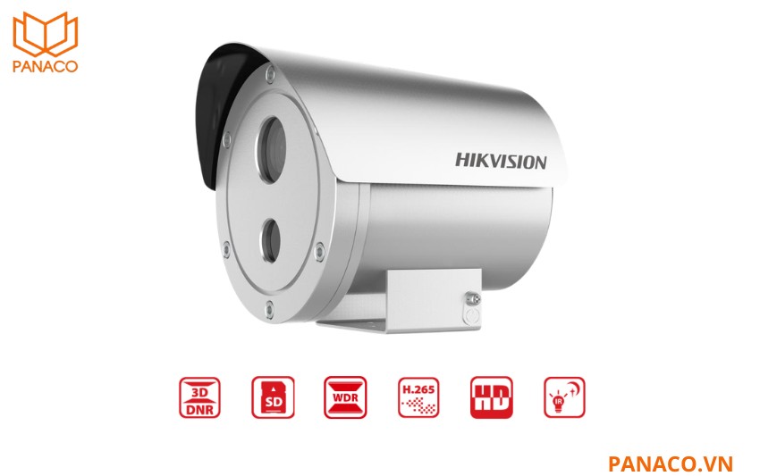 Camera IP chống cháy nổ Hikvision DS-2XE6222F-IS/316L