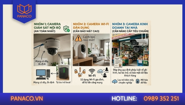 Camera gia đình có nằm trong QCVN 135 không