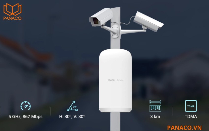 Cầu nối vô tuyến Reyee RG-EST330F-P