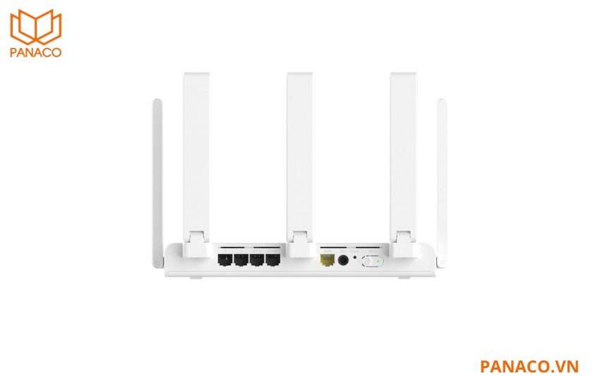 RG-EW3000GX trang bị toàn bộ cổng Gigabit 1000Mbps cho cả WAN và LAN