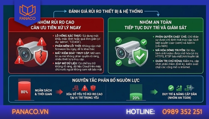 Đánh giá mức độ rủi ro an toàn thông tin