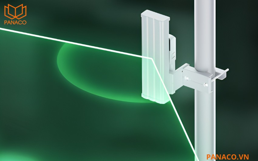 RG-ANT16S-120 tập trung tín hiệu trong phạm vi 120 độ theo phương ngang