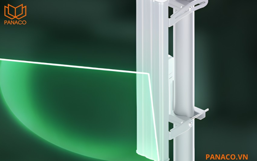 RG-ANT20S-90 được thiết kế với góc phủ ngang 90 độ