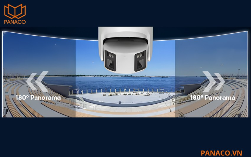 DS-2CD2347G2P-LSU/SL là camera quan sát 180 độ