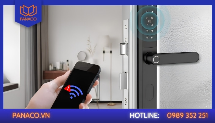 Khóa thông minh không kết nối được với điện thoại