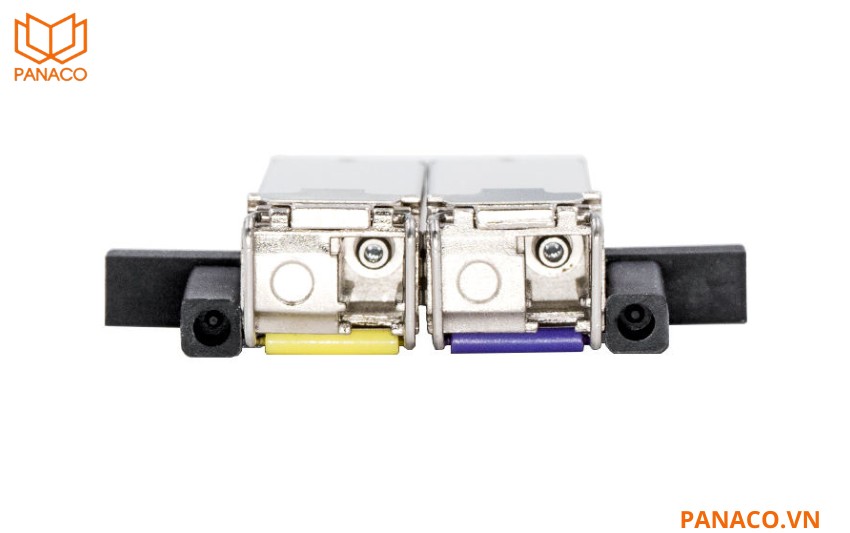 NIS-GE-SFP-20KM-SM1550-BIDI thiết kế đầu nối LC Simplex