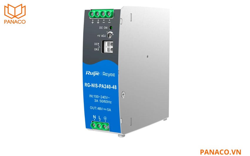 Nguồn công nghiệp Reyee RG-NIS-PA240-48