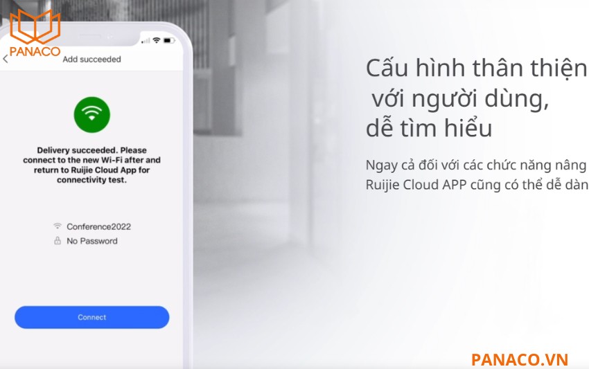 RG-EG105G-P V2 Quản lý từ xa dễ dàng với Ruijie Cloud