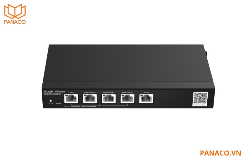RG-EG305GH-P-E thiết kế 5 cổng Gigabit