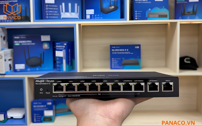 RG-EG310GH-P-E thiết kế 10 cổng Gigabit