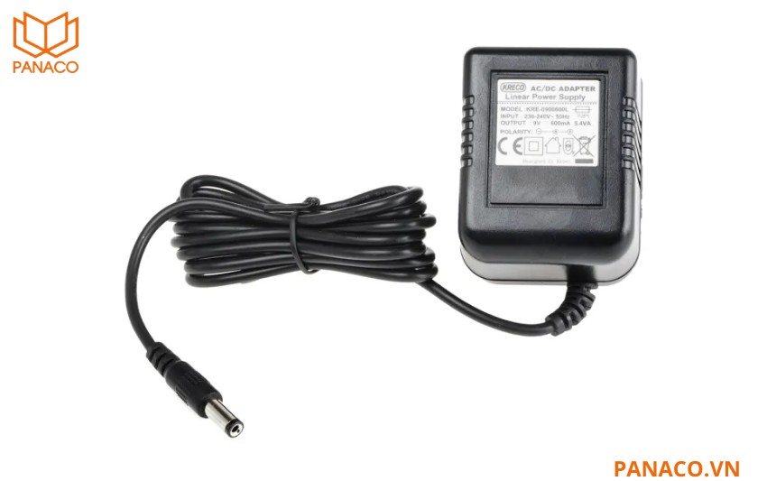 RG-ES108GD sử dụng nguồn DC 9V_600mA