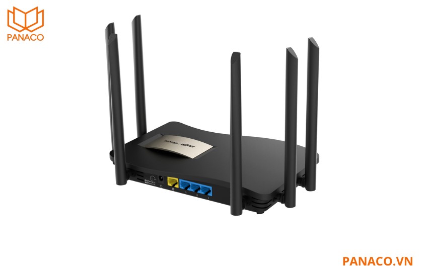 RG-EW1200G PRO thiết kế cổng Gigabit khai thác tối đa tốc độ internet