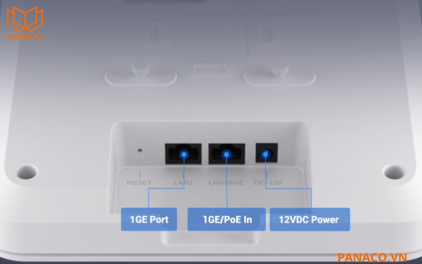 RG-RAP2200(E) thiết kế cổng kết nối Gigabit