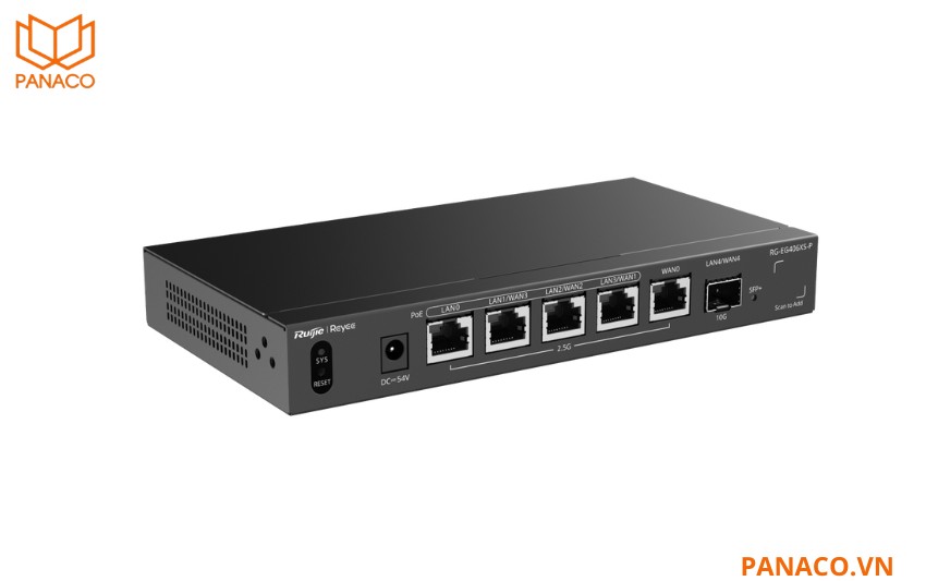 Router cân bằng tải Ruijie Reyee RG-EG406XS-P