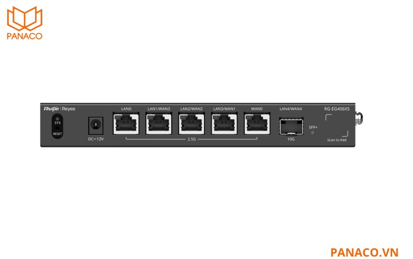 Router cân bằng tải Ruijie Reyee RG-EG406XS
