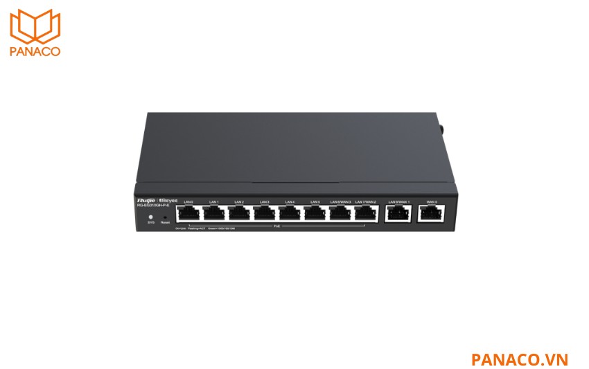 Smart Gateway 10 cổng Ruijie Reeye RG-EG310GH-P-E