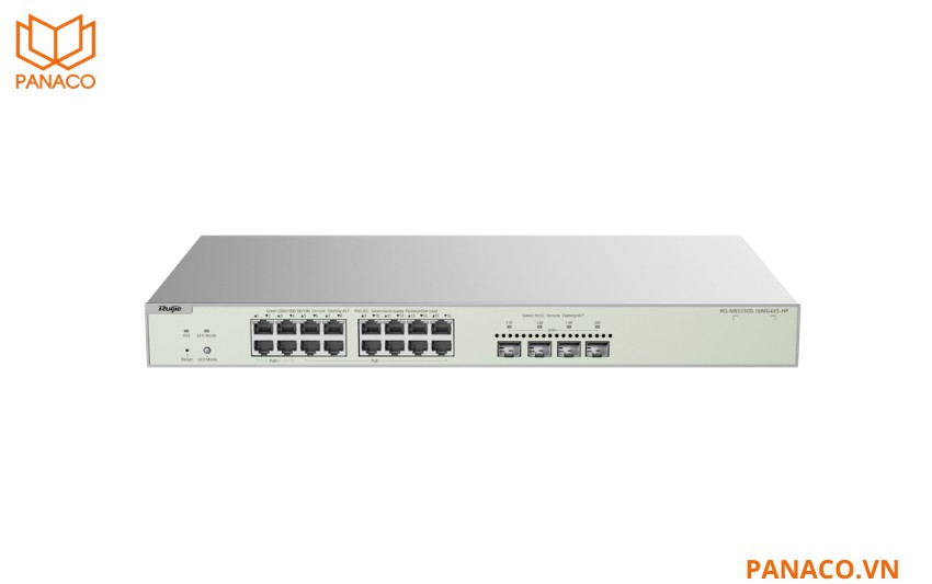 Switch 16 Port MG POE+ Ruijie Reyee RG-NBS3300-16MG4XS-HP
