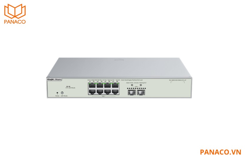 Switch Layer3 8 Port Ruijie RG-NBS5300-8MG2XS-UP