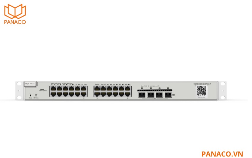 Switch POE 24 cổng Ruijie Reyee RG-NBS3200-24GT4XS-P