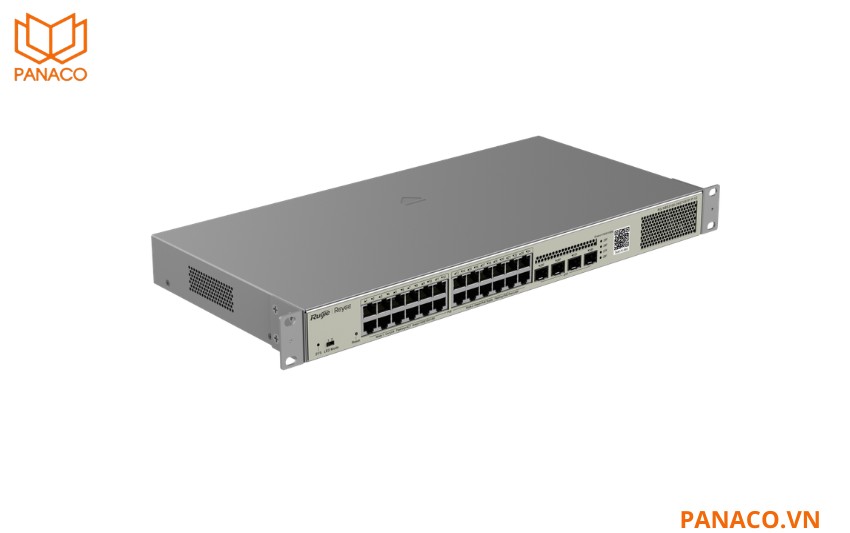 Switch PoE 24 cổng Ruijie RG-NBS3100-24GT4SFP-P-V2