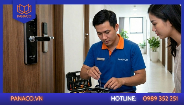 Vì sao nên chọn dịch vụ lắp đặt khóa vân tay tại Tây Ninh của Panaco