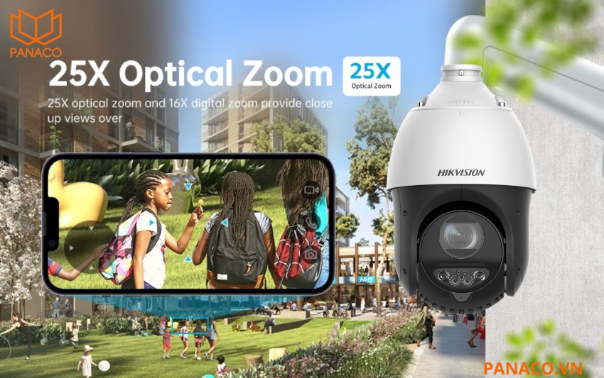 DS-2DE4225IWG1-E zoom quang học lên đến 25X