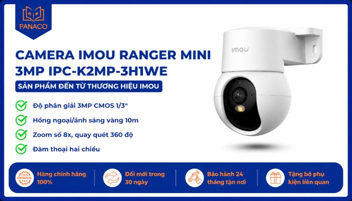 camera ngoài trời thương hiệu imou