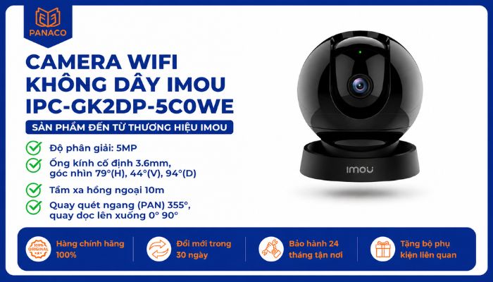 camera wifi không dây imou