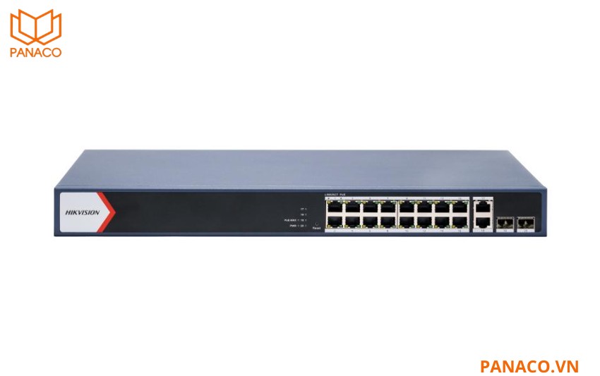 16-Port GE Smart PoE switch Hikvision DS-3E1520P-EI