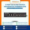 4-Port GE Hi-PoE Switch Hikvision DS-3T0506HP-E/HS