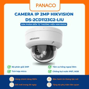 Camera IP 2MP Hikvision DS-2CD1123G2-LIU