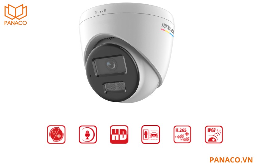 Camera IP 2MP hikvision DS-2CD1327G2H-LIU