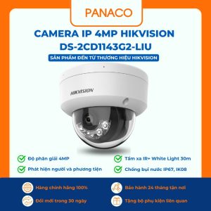 Camera IP 4MP Hikvision DS-2CD1143G2-LIU