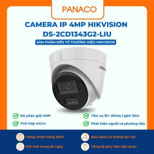Camera IP 4MP Hikvision DS-2CD1343G2-LIU