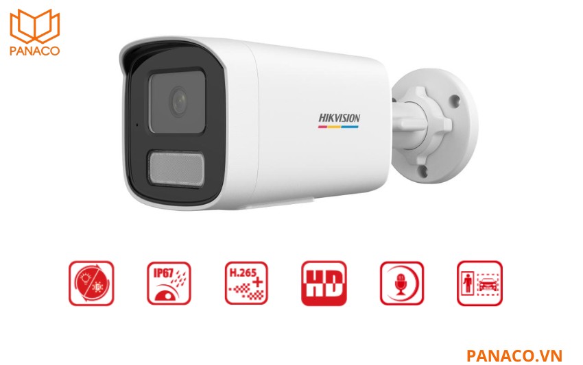 Camera IP 4MP Hikvision DS-2CD1T47G2H-LIU