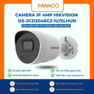 Camera IP 4MP Hikvision DS-2CD2046G2-IU/SLHUN