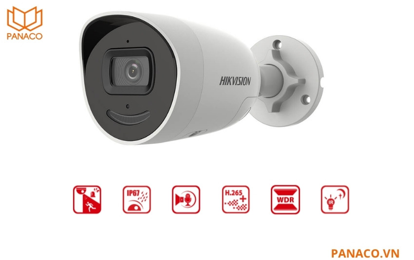 Camera IP 4MP Hikvision DS-2CD2046G2-IU/SLHUN