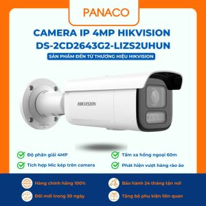 Camera IP 4MP Hikvision DS-2CD2643G2-LIZS2UHUN
