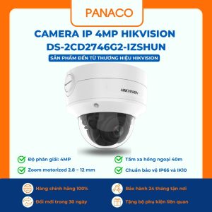 Camera IP 4MP Hikvision DS-2CD2746G2-IZSHUN