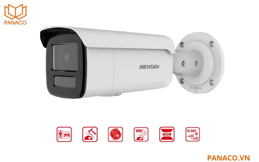 Camera IP 4MP Hikvision DS-2CD2T43G2-4LI2UHUN