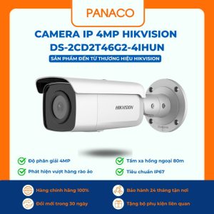 Camera IP 4MP Hikvision DS-2CD2T46G2-4IHUN