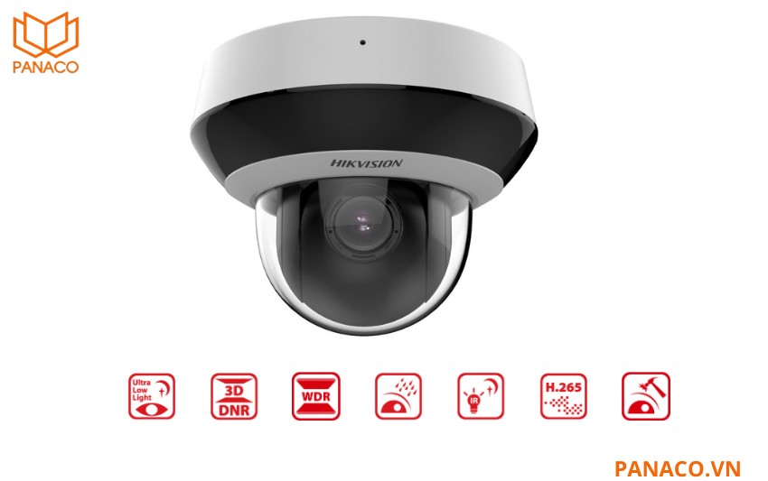 Camera IP 4MP Hikvision DS-2DE2A404IWG1-E/WHUN