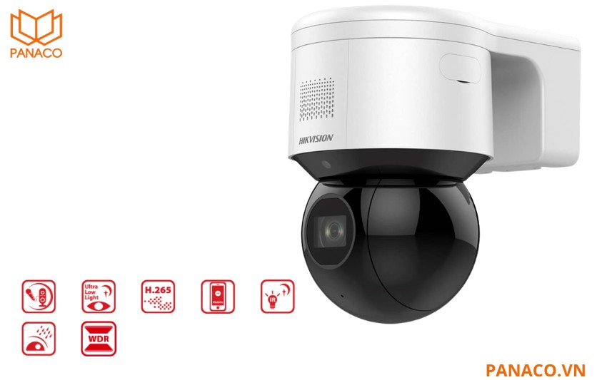 Camera IP 4MP Hikvision DS-2DE3A404IWG-E/WHUN