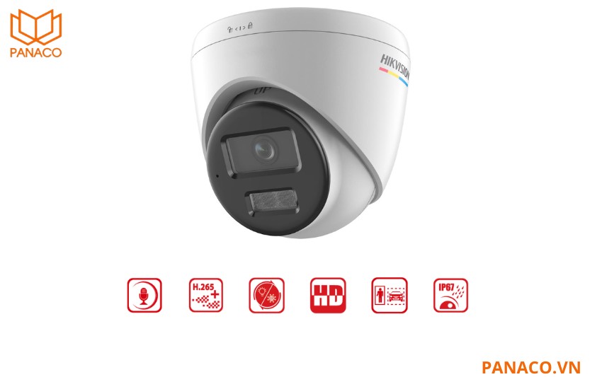 Camera IP 6MP Hikvision DS-2CD1367G2H-LIU