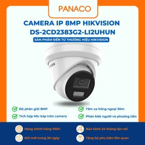 Camera IP 8MP Hikvision DS-2CD2383G2-LI2UHUN