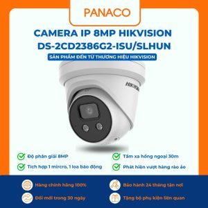 Camera IP 8MP Hikvision DS-2CD2386G2-ISU/SLHUN