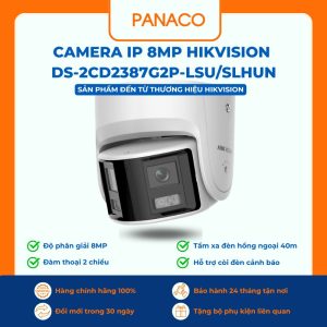 Camera IP 8MP Hikvision DS-2CD2387G2P-LSU/SLHUN