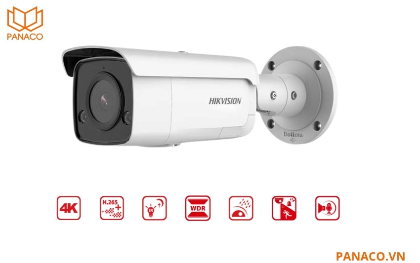 Camera IP 8MP Hikvision DS-2CD2T86G2-ISU_SLHUN