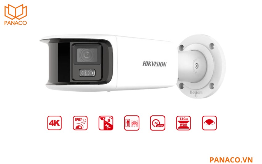 Camera IP 8MP Hikvision DS-2CD2T87G2P-LSU/SLHUN