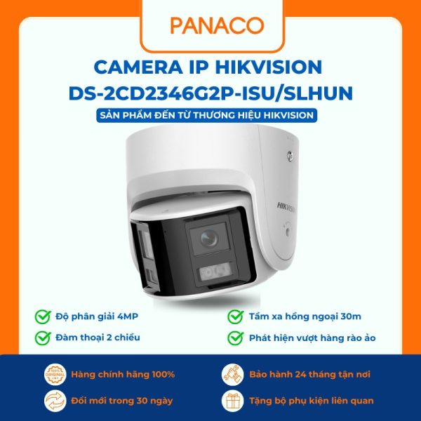 Camera IP Hikvision DS-2CD2346G2P-ISU/SLHUN